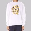 Antisocialsocialclub Worker Bee White Sweatshirt