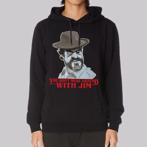 Art Cartoon Is Hopper Elevens Dad Sweatshirt