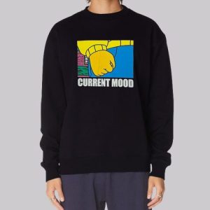 Arthur Clenched Fist Meme Current Mood Sweatshirt 4