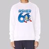 Asher the Hedgehog 6  Sweatshirt