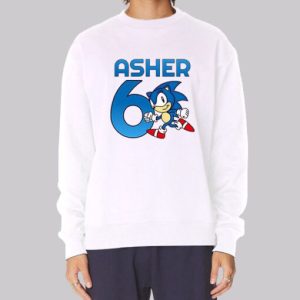 Asher the Hedgehog 6 Sweatshirt 4