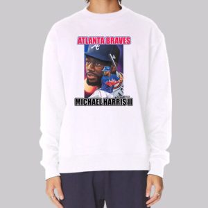 Atlanta Braves Homage Michael Harris Braves Sweatshirt 3 Atlanta Braves Homage Michael Harris Braves Sweatshirt 4