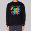 Autism Puzzle the Day God Called You Home Sweatshirt