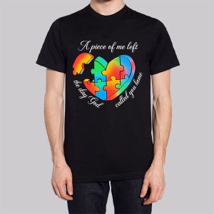 Autism Puzzle the Day God Called You Home Sweatshirt 3