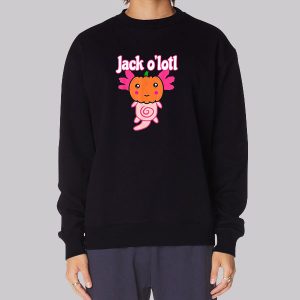 Axolotl Pumpkin Jack O’lotl Halloween Sweatshirt