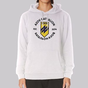 Azov Battalion Merch Por Les Hommes Sweatshirt