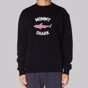 Baby of the Mommy Shark Sweatshirt 4