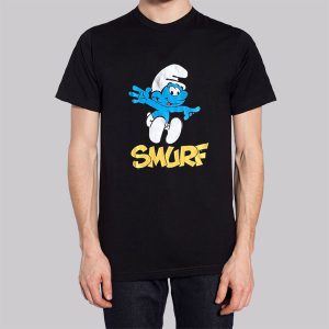 Back Smurf Merch Graphic Cartoon Sweatshirt 3
