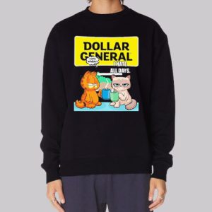 Bad Cats Funny Dollar General Sweatshirt 4
