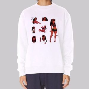 Bad Monster Meru the Succubus Sweatshirt 4