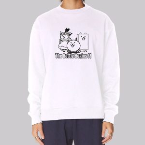 Battle Cats Archer Cat Cartoon Sweatshirt