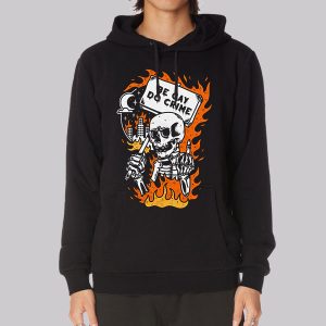 Be Gay Do Crime Skeleton Sweatshirt
