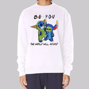 Be You Stitch and Baby Yoda Sweatshirt