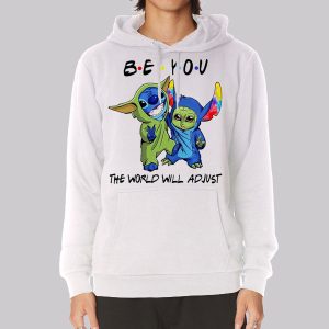 Be You Stitch and Baby Yoda Sweatshirt