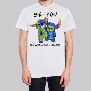 Be You Stitch and Baby Yoda Sweatshirt 2 Be You Stitch and Baby Yoda Sweatshirt 3
