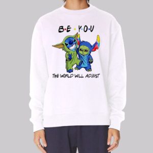 Be You Stitch and Baby Yoda Sweatshirt 3 Be You Stitch and Baby Yoda Sweatshirt 4