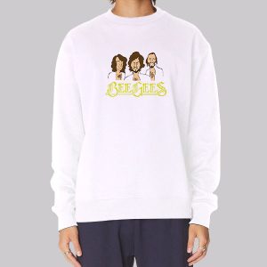 Bee Gees Vintage Classic Distressed Sweatshirt