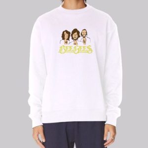 Bee Gees Vintage Classic Distressed Sweatshirt 3 Bee Gees Vintage Classic Distressed Sweatshirt 4