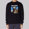 Big Floppa Meme Cat Sweatshirt