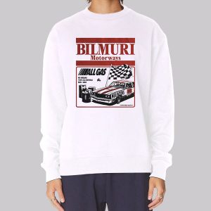 Bilmuri Merch Motorways All Gas Sweatshirt