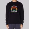Birthday Boy Level up Gamer Sweatshirt