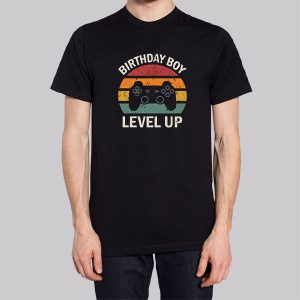 Birthday Boy Level up Gamer Sweatshirt 3