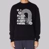 Black Is My Happy Color Retro Sweatshirt