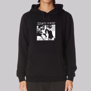 Black Sonic Youth Bad Moon Rising Sweatshirt