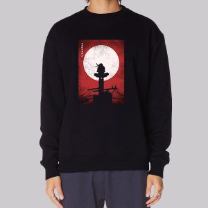 Bloody Sky Itachi Red Moon Sweatshirt Bloody Sky Itachi Red Moon Sweatshirt