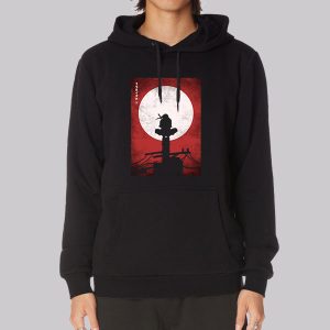 Bloody Sky Itachi Red Moon Sweatshirt
