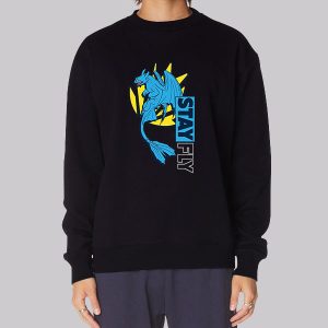 Blue Dragon Stay Fly Sweatshirt