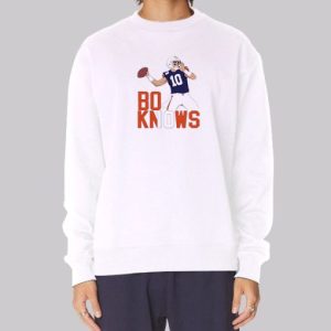 Bo Nix Inspired Fan Bo Knows Sweatshirt 3 Bo Nix Inspired Fan Bo Knows Sweatshirt 4