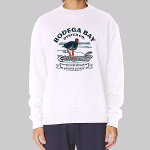 Bodega Bay Zip Code Oyster California Sweatshirt
