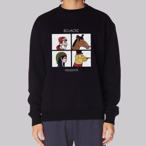 Bojack Horseman Official Merch Holidays Sweatshirt