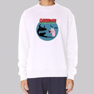 Boo Courage the Cowardly Dog Sweatshirt 3 Boo Courage the Cowardly Dog Sweatshirt 4
