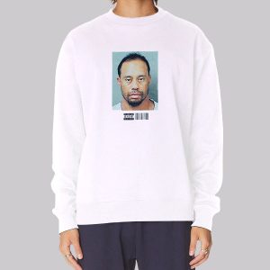 Bootleg Rap Tiger Woods Mugshot Sweatshirt