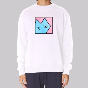 Box Pink Cat Sweatshirt Box Pink Cat Sweatshirt