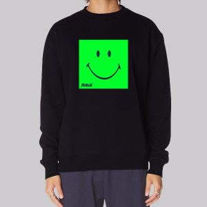 Box Smiley Face Rave Sweatshirt