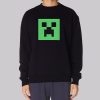 Boys Creeper Minecraft Sweatshirt