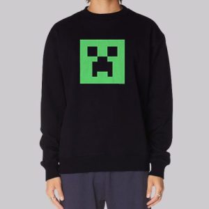 Boys Creeper Minecraft Sweatshirt 4