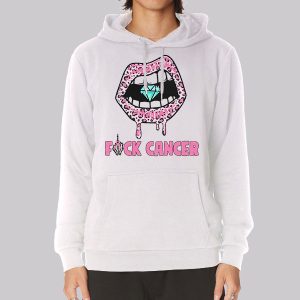 Breast Cancer Parody Fuck Cancer Sweatshirt