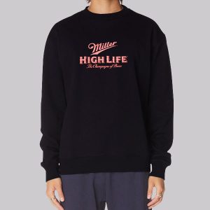 Brew City Miller High Life Button up Sweatshirt