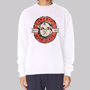 Caffeine and Hate Logo Vintage Sweatshirt