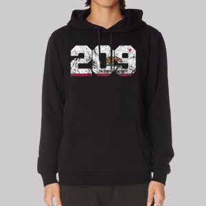 California 209 Area Code Zip Code Sweatshirt