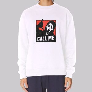 Call Me Scream Ghostface Sweatshirt