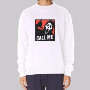 Call Me Scream Ghostface Sweatshirt 3 Call Me Scream Ghostface Sweatshirt 4