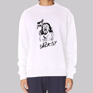 Cam Newton Merch We Back Sweatshirt