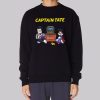 Captain Tate and Pizza Dog Sweatshirt