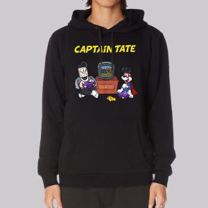 Captain Tate and Pizza Dog Sweatshirt
