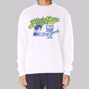 Cartoon Brown and Steely Dan Sweatshirt